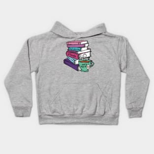 Give Me Books and Tea Kids Hoodie